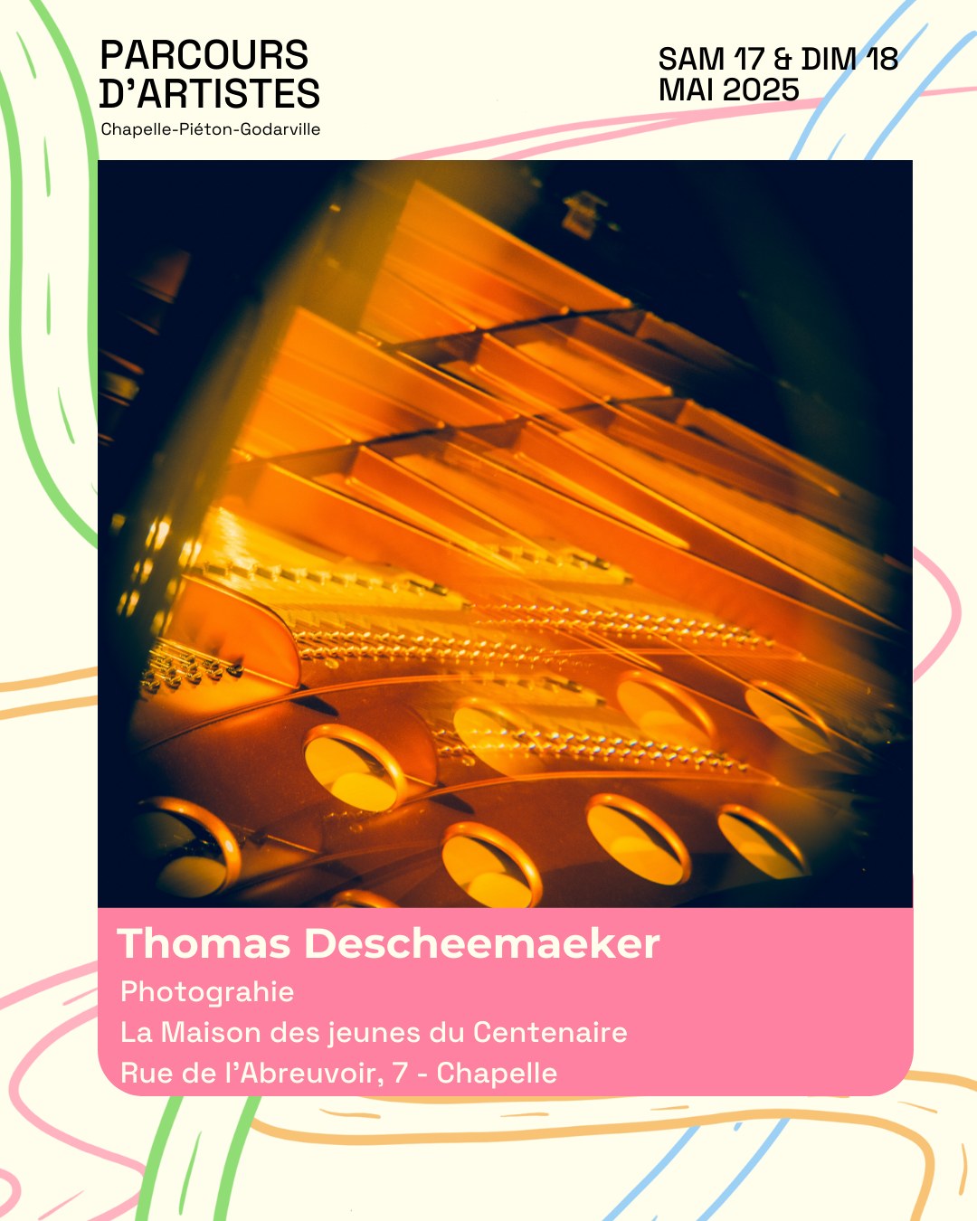 Expo Chapelle 2025 Parcours d'artistes