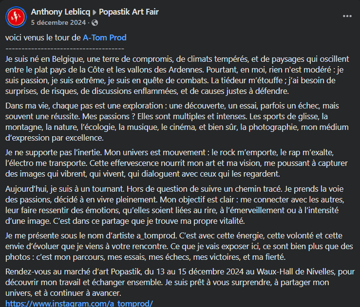 Popsatik 2025 Nivelles Centre Culturel de Nivelles - Waux-Hall.